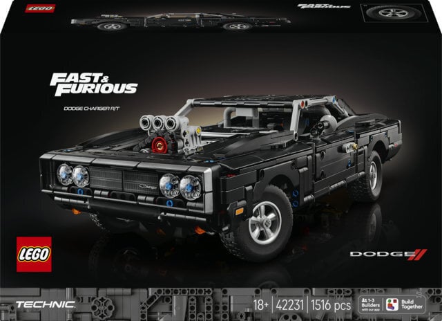 LEGO Technic 42231 - Kiired ja vihased Dodge Charger R/T auto