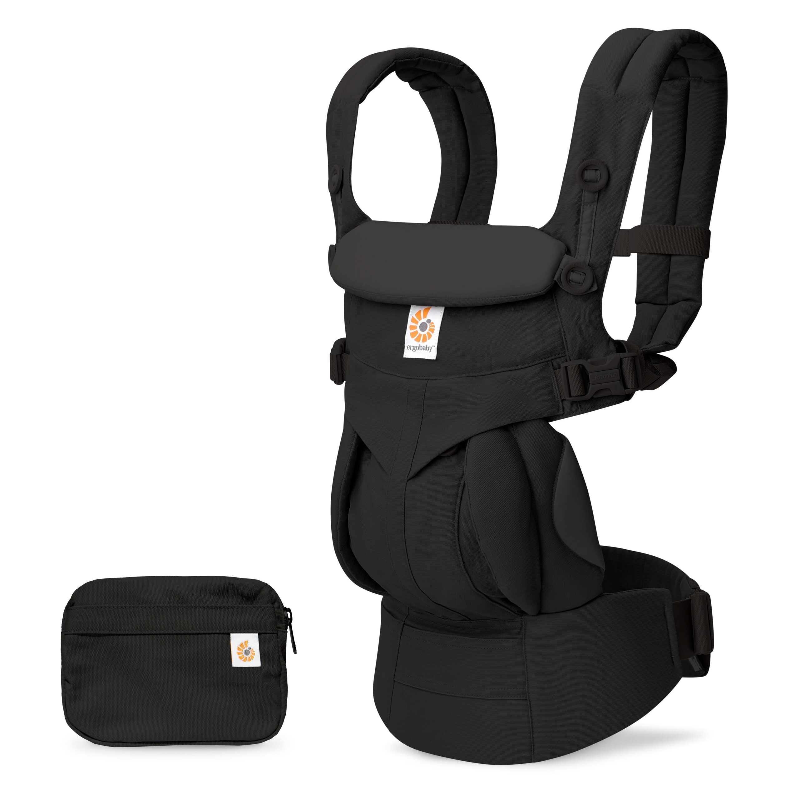 Ergobaby Omni Classic puuvillane kandekott, must