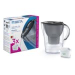 Brita Marella + 3 MXPro komplekt grafiidist veefiltrikann, 2,4 l + 3-kuulised filtrid