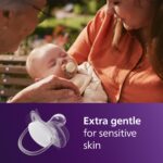 Philips Avent Ultra soft lutt, 0–6 kuud, 2 tk pakis, kollane/oranž, 80% taimsetest materjalidest - Pilt 2