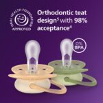 Philips Avent Ultra Soft lutt, 0–6 kuud, 4 tk, mitmevärviline - Pilt 3