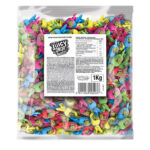 Bazooka Pick & Mix Juicy Drop Blasts puuvilja-toffee pulbritäidisega, 1 kg - Pilt 2