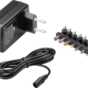 Goobay universaalne toiteplokk 9–24 V, 24 W, 1,5 A