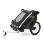 Thule Chariot Lite kahe jalgratta haagis, vintage roheline - Pilt 2