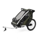 Thule Chariot Lite ühe jalgratta haagis, vintage Roheline - Pilt 2