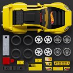 Hot Wheels Speed Series '07 Honda S2000 rakennusetti - Pilt 5