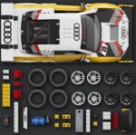 Hot Wheels Elite Series '15 Audi R8 LMS ehituskomplekt - Pilt 4