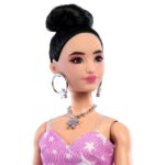 Barbie Deluxe Style muotinukke, pinkit farkut - Pilt 4