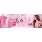Barbie Deluxe Style muotinukke, pinkit farkut - Pilt 5