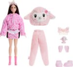 Barbie Cutie Reveal Sweet Bows muotinukke, pinkki lammas - Pilt 2