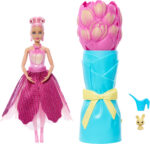 Barbie Flower Surprise muotinukke, pinkki - Pilt 2