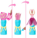Barbie Flower Surprise muotinukke, pinkki - Pilt 3