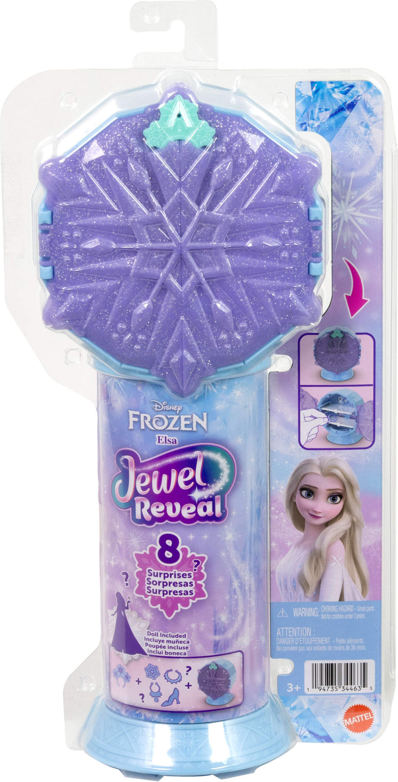 Disney Prinsessat, Frozen Reveal Elsa muotinukke