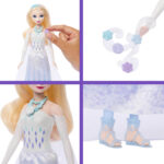 Disney Prinsessat, Frozen Reveal Elsa muotinukke - Pilt 4