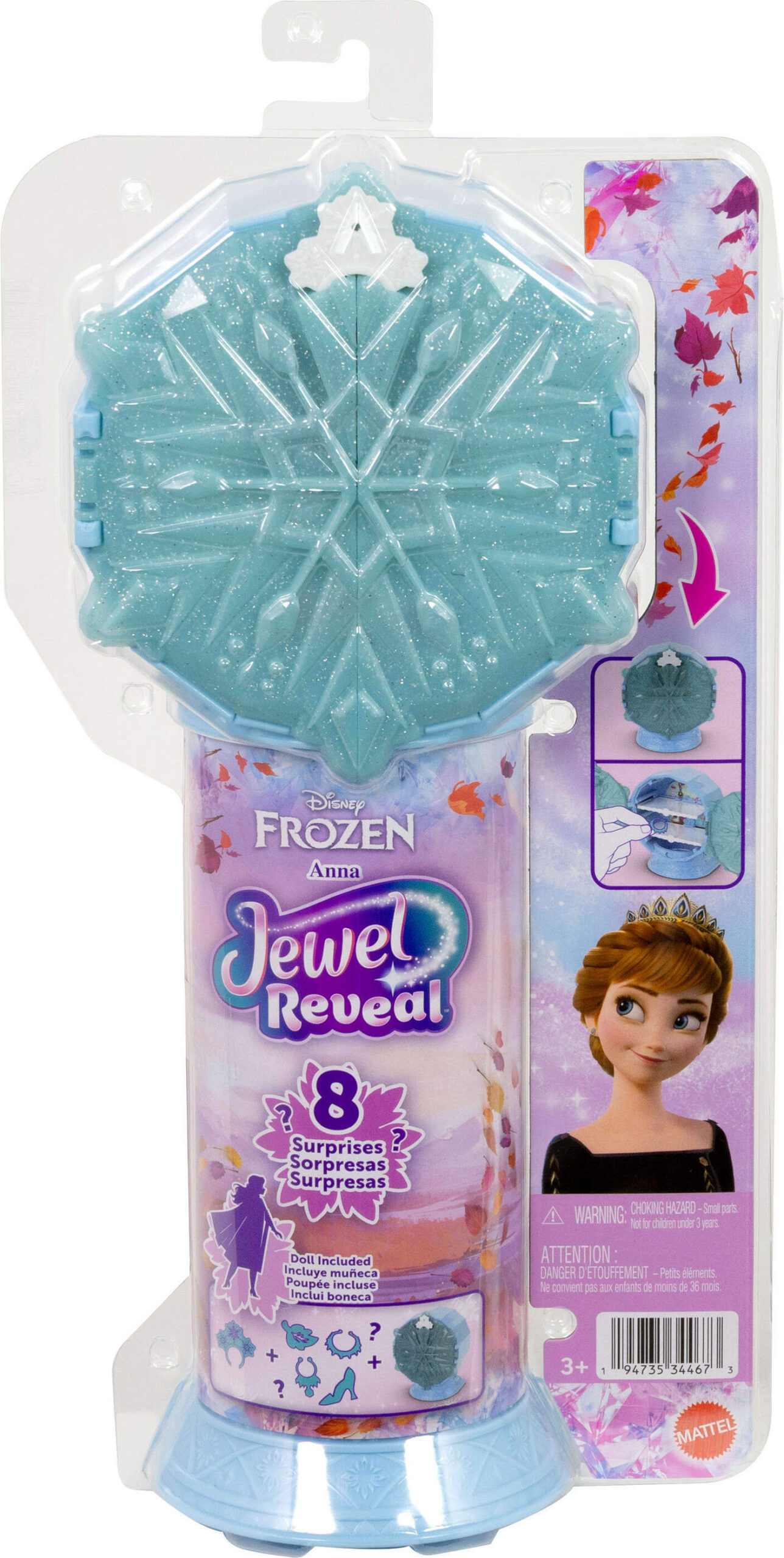 Disney Prinsessat, Frozen Reveal Anna muotinukke