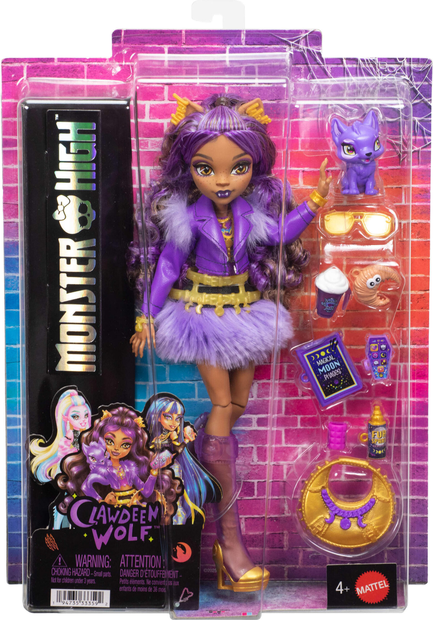 Monster High Clawdeen moenukk