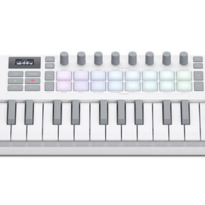 Novation Launchkey Mini 37 MIDI kontroller, valge