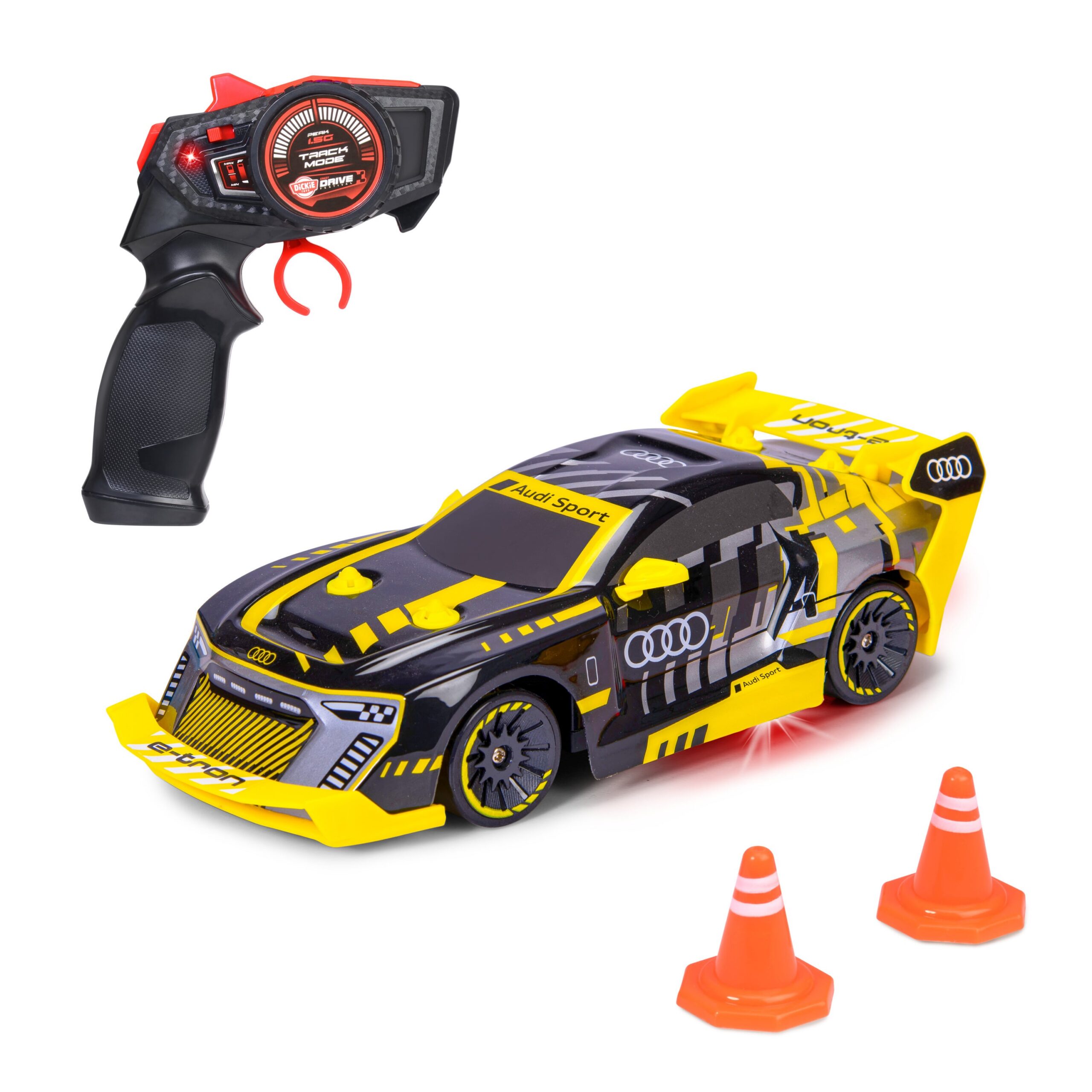 Dickie Toys RC Audi S1 E-Tron Quattro Drift, puldiga juhitav - Image 2