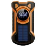 Xtorm Just in Case 5000 mAh hädaabiraadio päikesepaneeliga, must/oranž - Pilt 2