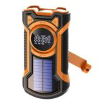 Xtorm Just in Case 5000 mAh hädaabiraadio päikesepaneeliga, must/oranž - Pilt 4