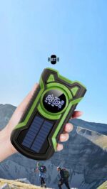 Xtorm Just in Case 5000 mAh hädaabiraadio päikesepaneeliga, must/oranž - Pilt 5