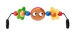 BabyBjörn Googly Eyes - värviline lapsevankri mänguasi