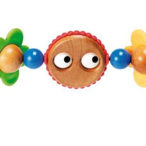 BabyBjörn Googly Eyes - värviline lapsevankri mänguasi