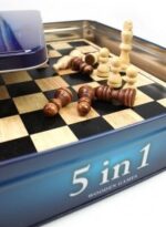 Tactic 5-ühes metallkarbis - klassikalised mängud - Pilt 2