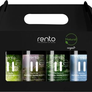Rento Natural - lõhnaainete kinkekomplekt Lounge'ile 4 x 100 ml