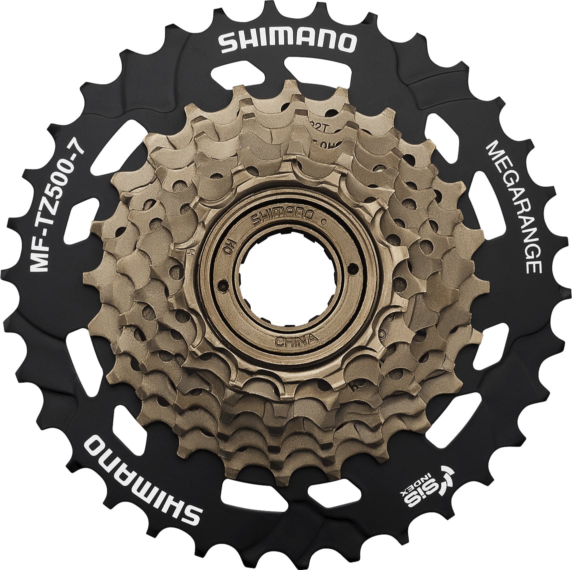 Shimano MF-TZ500 hammasrataste komplekt 14-34T