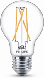 Philips Warm Glow LED-pirn, E27 2700 K, 806 lm, CRI 90