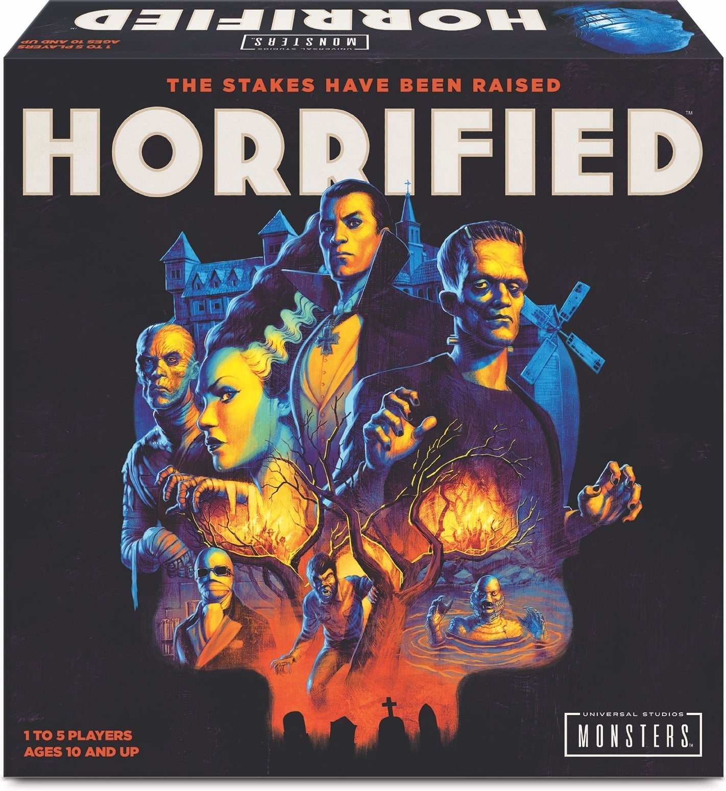 Universal Horrorfight -strateegiamäng, inglise keel