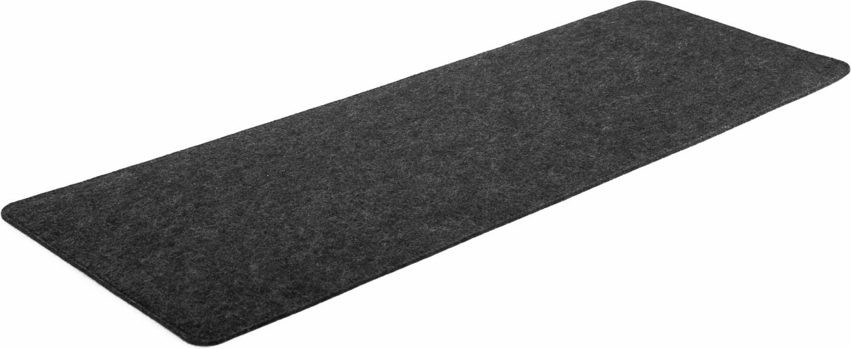 Deltahub Minimalistic Desk Pad hiirematt, 30 x 90 cm, tumehall