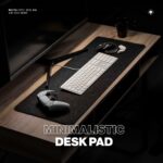 Deltahub Minimalistic Desk Pad hiirematt, 30 x 90 cm, tumehall - Pilt 4