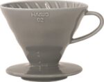 Hario V60 Dripper 02 keraamiline kohvifilter, hall