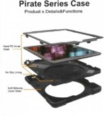 Insmat Rugged Armor kaitseümbris, Samsung Galaxy Tab A8 10,5" - Pilt 4