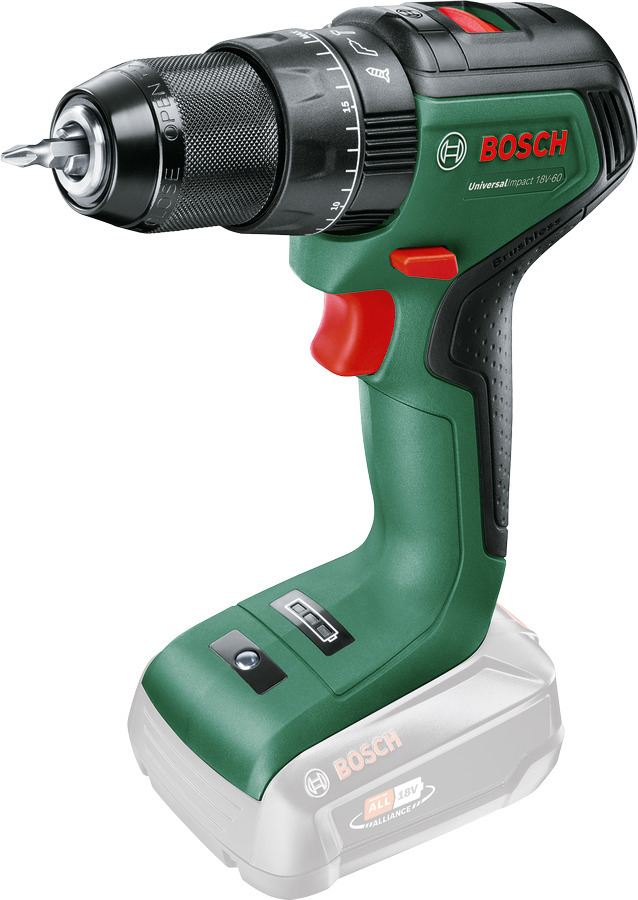 Bosch UniversalImpact 18V-60 Solo akutoitel löökpuur, ilma akuta
