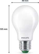 Philipsi ülitõhus LED-pirn, E27, 4000K, 840 lm, opaalviimistlusega - Pilt 5
