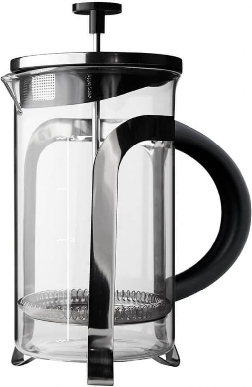 Aerolatte pressopann, terasest, 0,6L