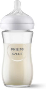 Philips Avent SCY933/01 Natural Response klaasist lutipudel, 240 ml - Pilt 3