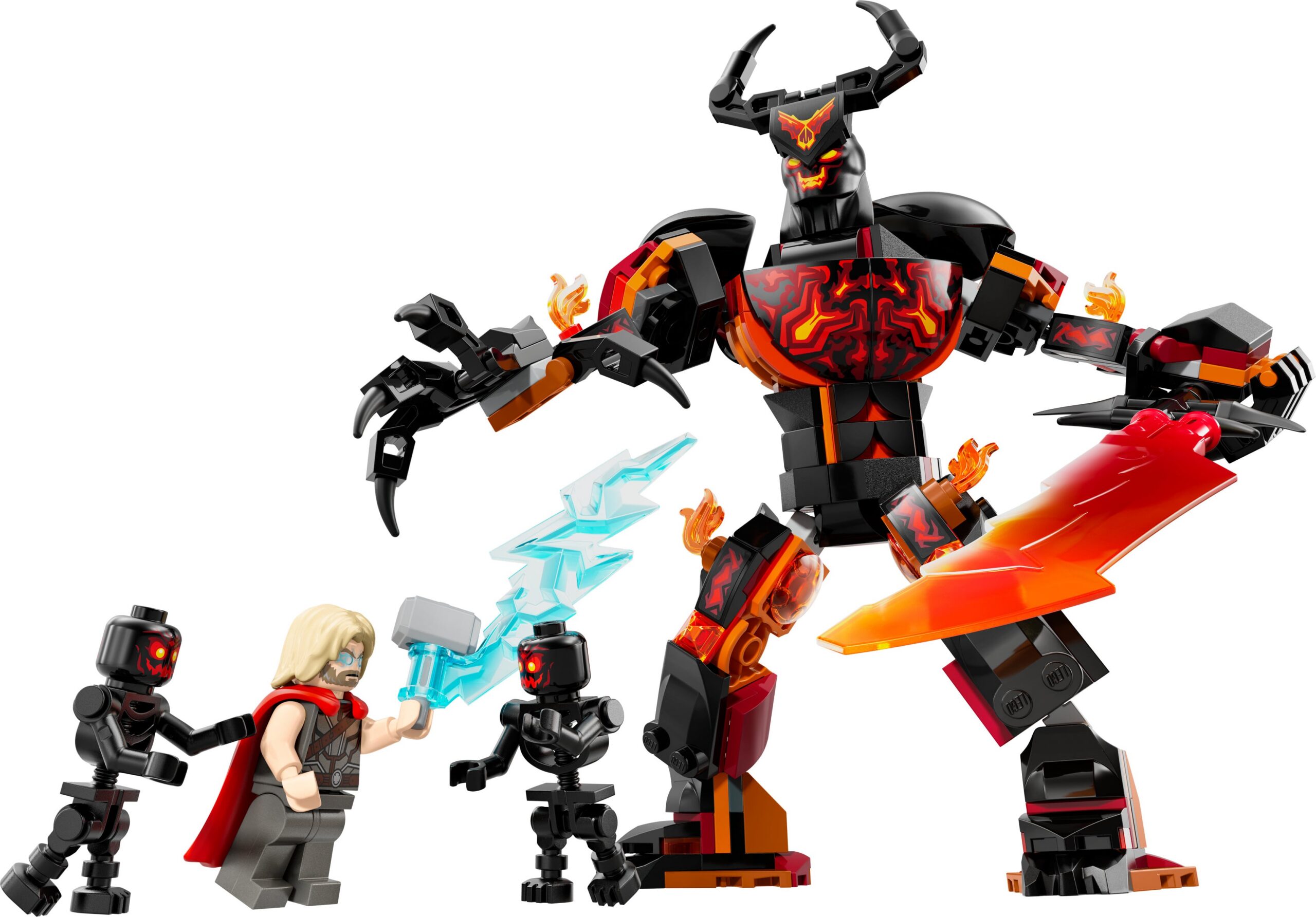 LEGO Super Heroes Marvel 76289 - Thor vs. Surtur ehitusfiguur - Image 2
