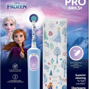 Oral-B Vitality Pro Kids Frozen - elektriline hambahari + reisikott