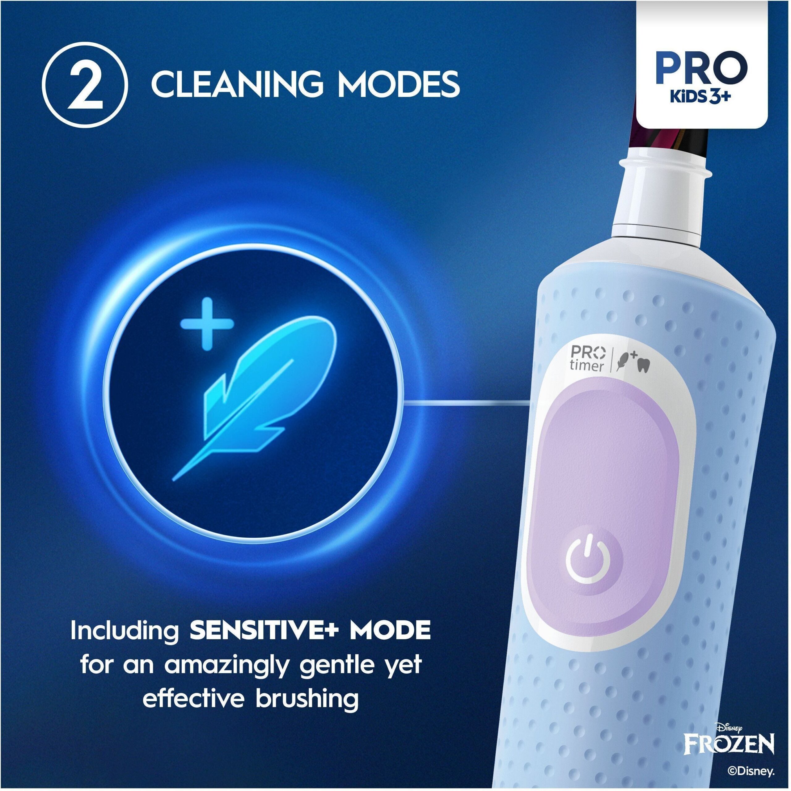 Oral-B Vitality Pro Kids Frozen - elektriline hambahari + reisikott - Image 2