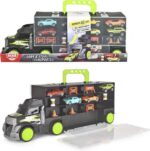 Dickie Toys autoveok ja 4 väikest autot
