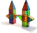 MAGNA-TILES Clear Colours - magnetiline ehituskomplekt, 100 osa - Pilt 5