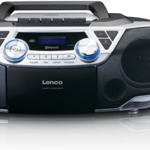 Lenco SCD-720 BoomBlaster, hõbedane