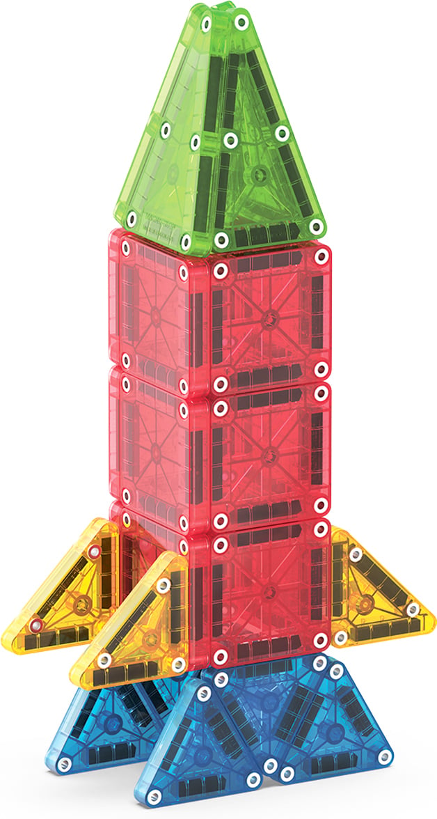MAGNA-TILES® microMAGS reisiplekist magnetiline ehituskomplekt, 26 osa - Image 4