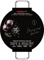 Heirol Steely Classic kolmekordne praepann 26 cm / 3,4 L - Pilt 5