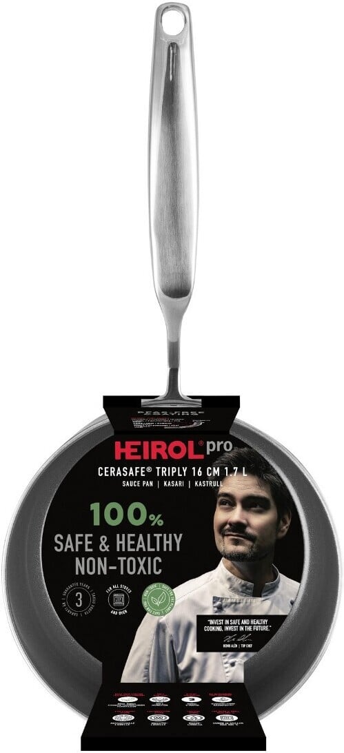 Heirol Cerasafe kolmekordne pajaroog, 16 cm/1,7 l - Image 4