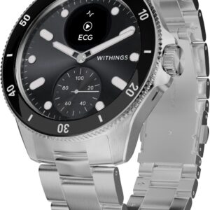 Withings Scanwatch Nova nutikell, 42 mm, must
